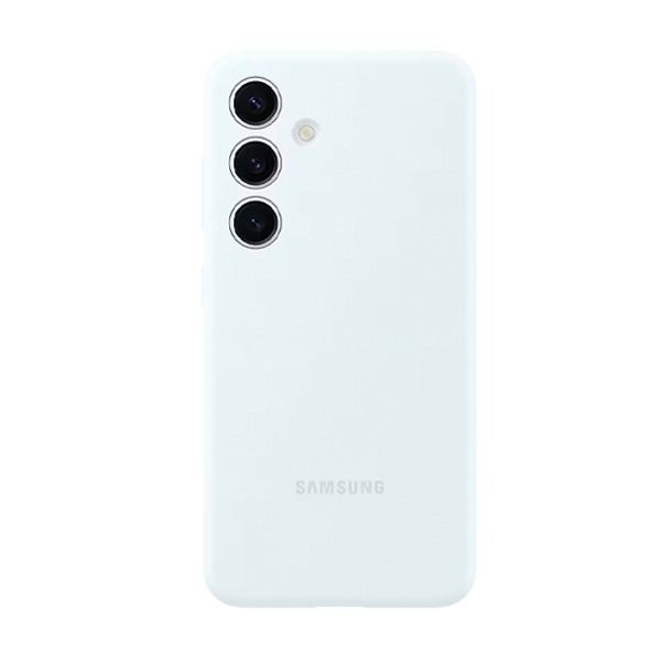 Samsung Galaxy S24 Plus Silicone Case | White Samsung Galaxy S24 Plus Silicone Case | White
